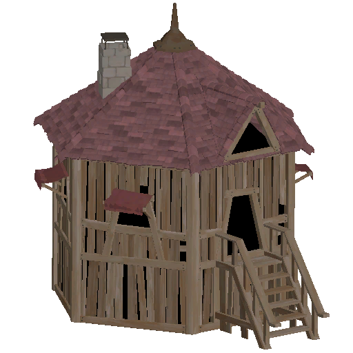 Small Sturdy Townhouse