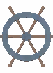 Shipwreck Steering Wheel