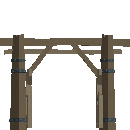 Sturdy Wooden Gate