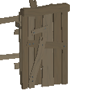 Sturdy Wooden Wall