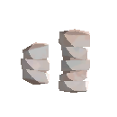 Ancient Footwraps - Light Red