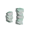 Ancient Footwraps - Light Green