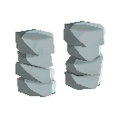 Basic Cloth Footwraps - Light Blue