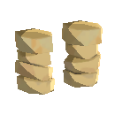 Basic Cloth Footwraps - Yellow