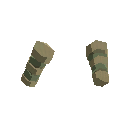 Simple Rough Armwraps - Green