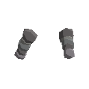 Cloth Armwraps - Gray