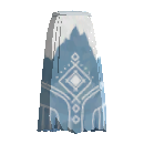 Rough Long Skirt - Refined Blue