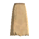 Rough Long Skirt - Light Orange