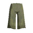 Well Stitched Long Shorts - Green