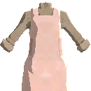 Burlap Dress - Light Pink
