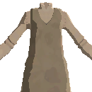 Leather Dress - Brown