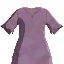 Ragged Dress - Purple