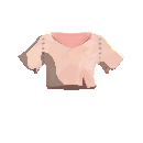 Ragged Shirt - Light Red