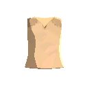 Burlap Vest - Orange