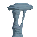 Rocky Garden Pillar