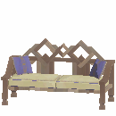 Talented Woodcraft Couch
