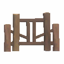 Outdoor Logcraft Fence