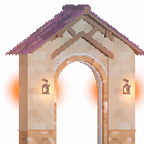 Ornate Brick Gate