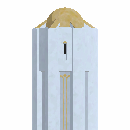 Flawless Large Wall End Tower