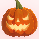 Eerily Carved Pumpkin Mask