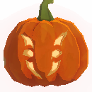 Ominously Carved Pumpkin Mask