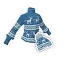 Patterned Winter Clothing Bundle