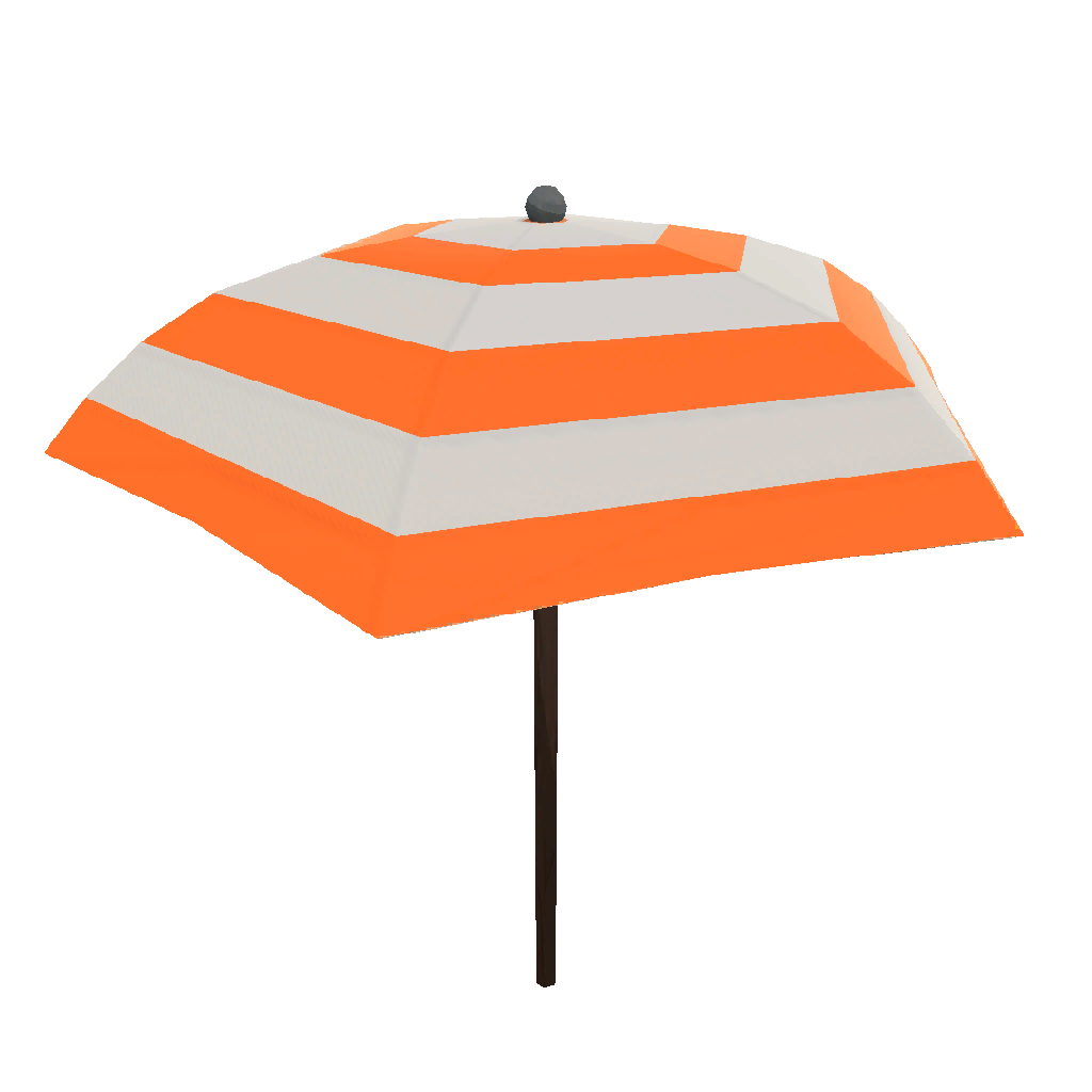 Beach Umbrella (Orange)