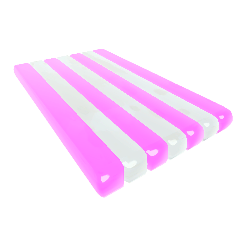 Inflatable Pink Raft Appearance