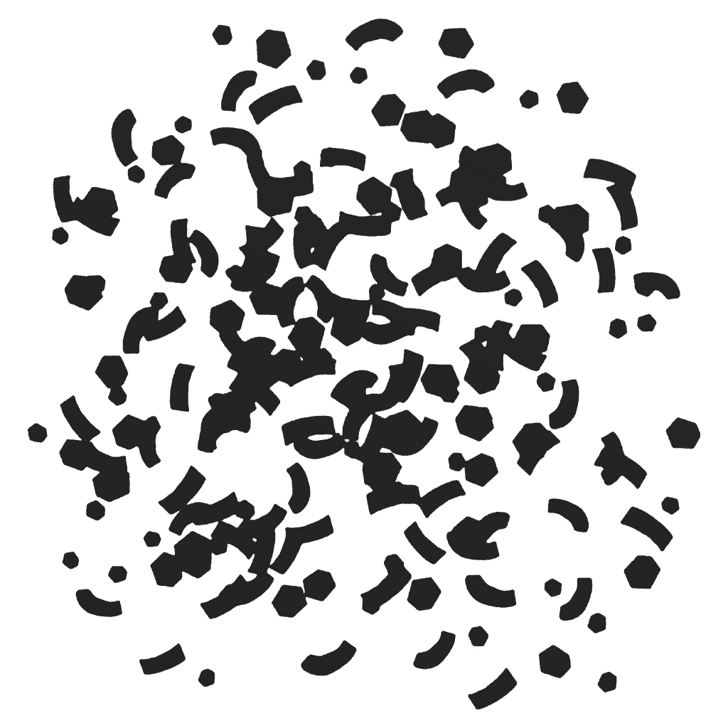 Black Confetti Pavement