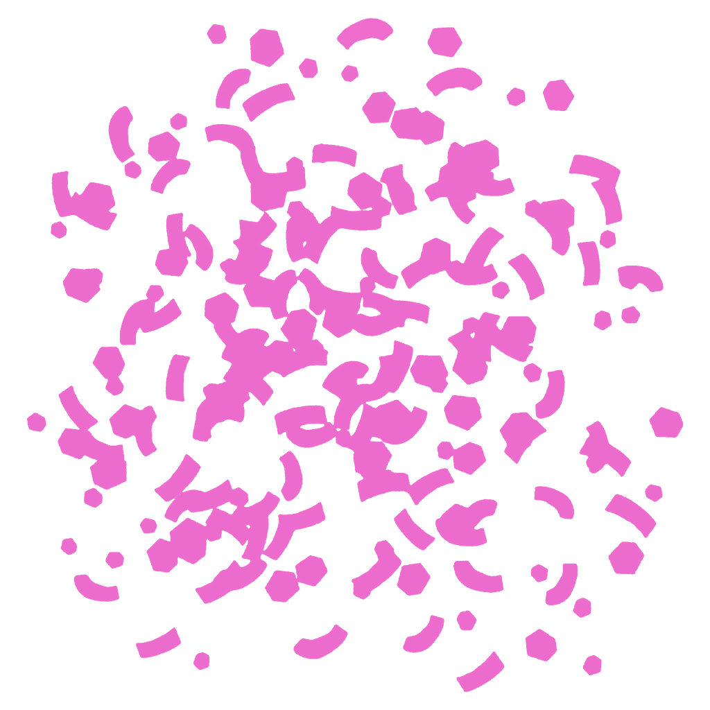 Pink Confetti Pavement