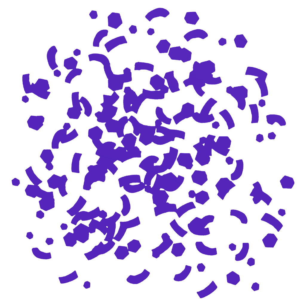 Purple Confetti Pavement