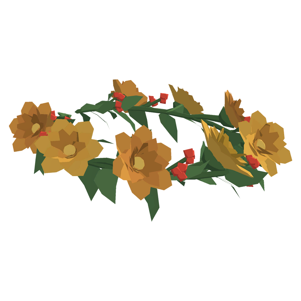 Yellow Flower Tiara