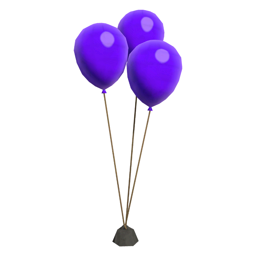 Purple Balloon Trio
