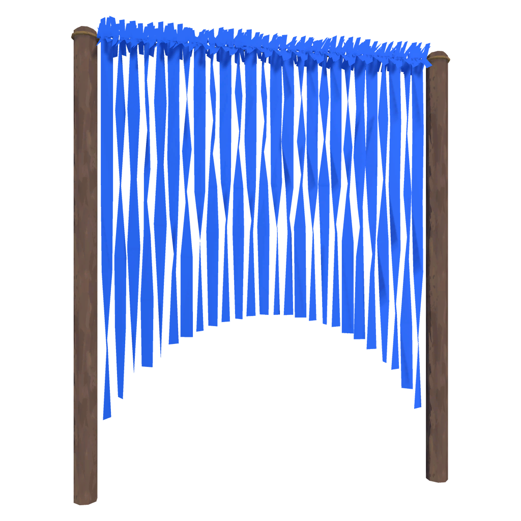Blue Streamer Archway