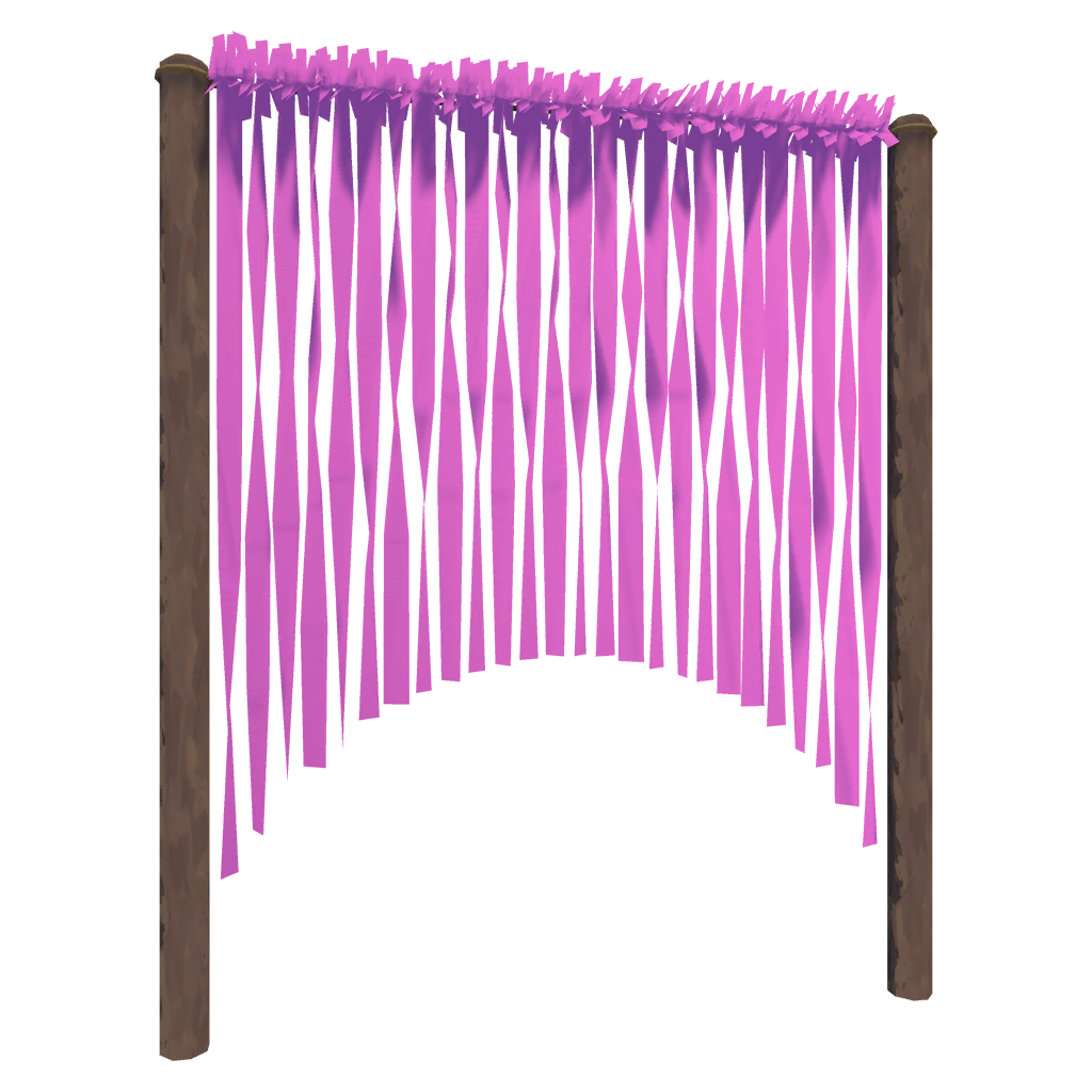 Pink Streamer Archway