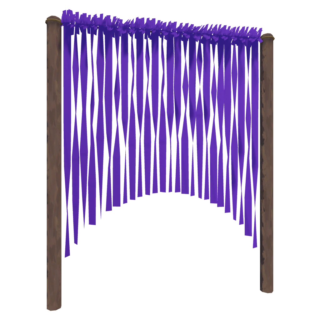 Purple Streamer Archway