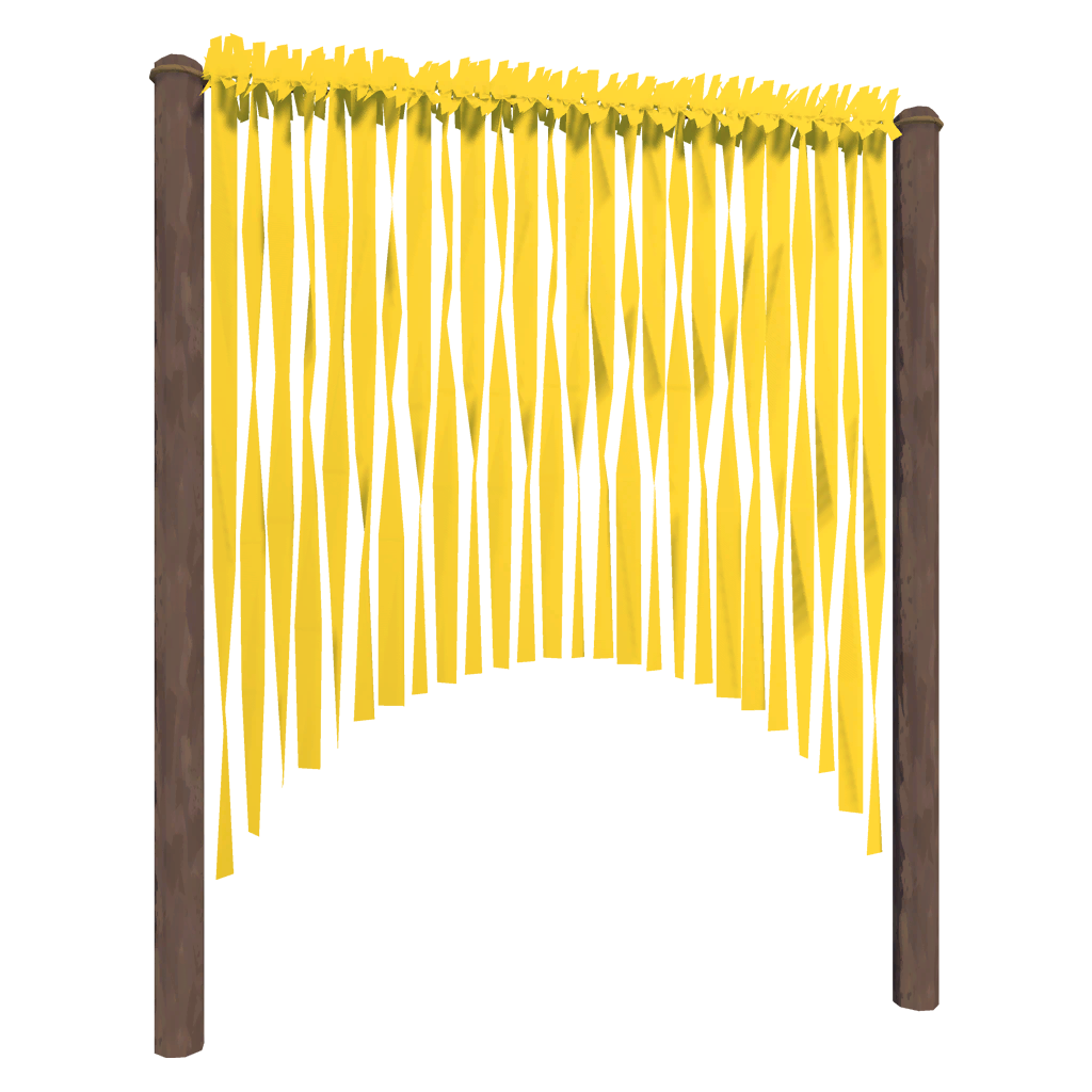 Yellow Streamer Archway