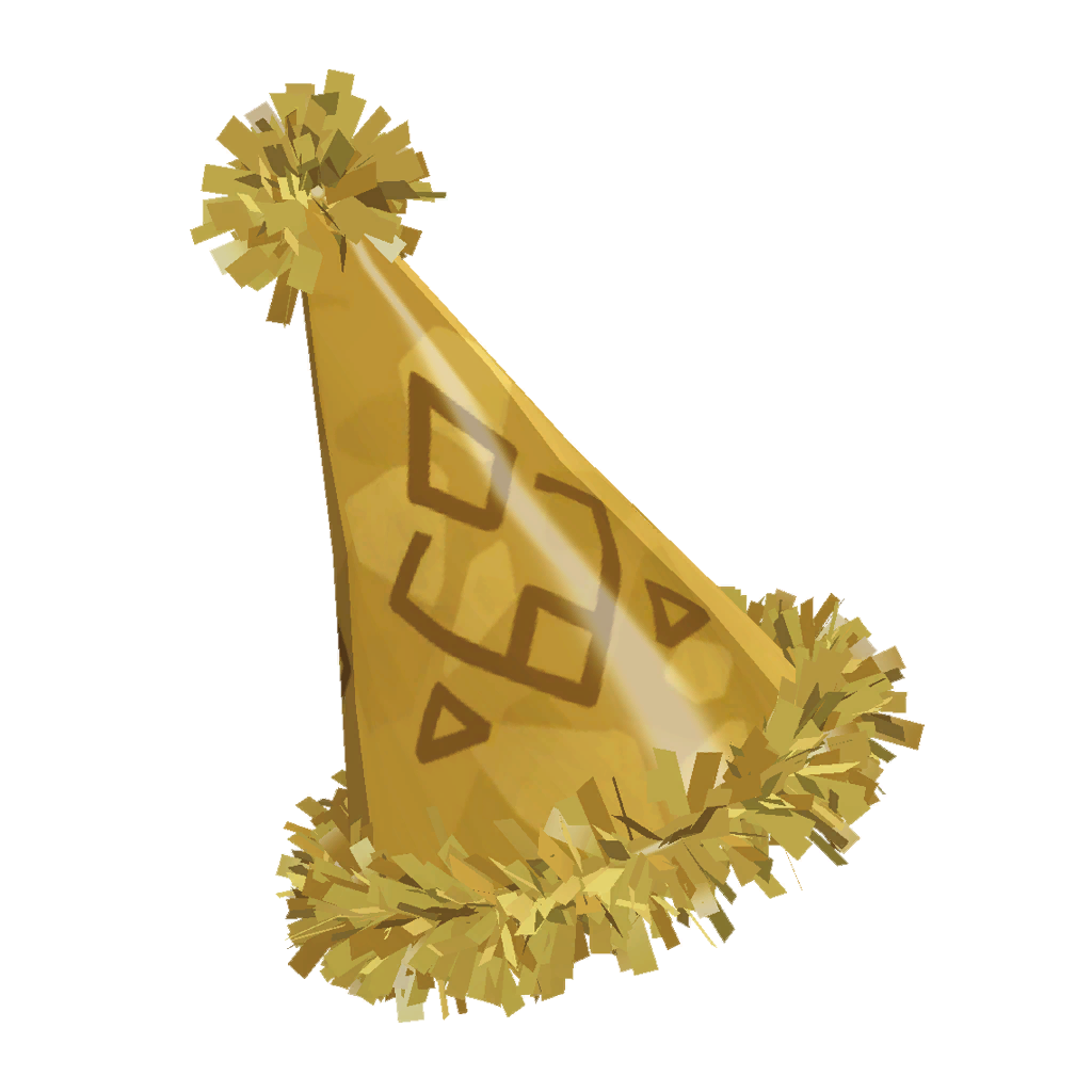 Party Hat (Gold)