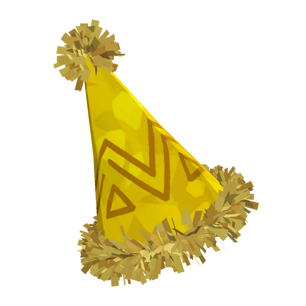 Party Hat (Yellow)